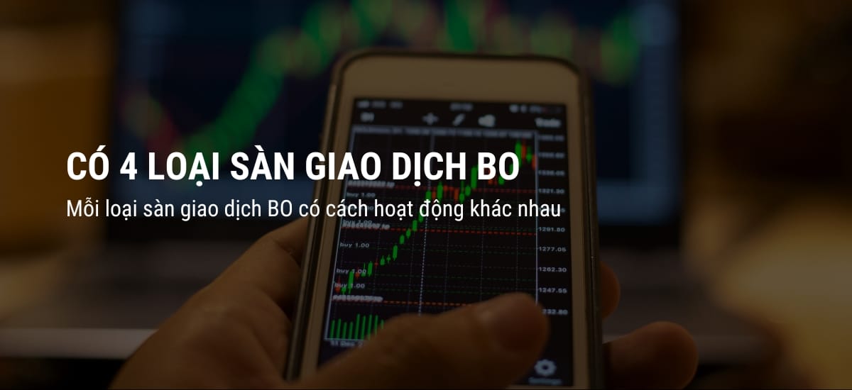 Phân loại sàn giao dịch BO