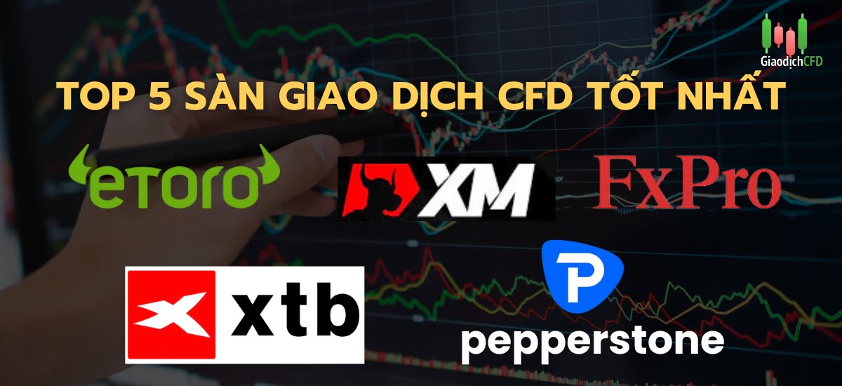 Top 5 sàn giao dịch CFD tốt nhất hiện nay