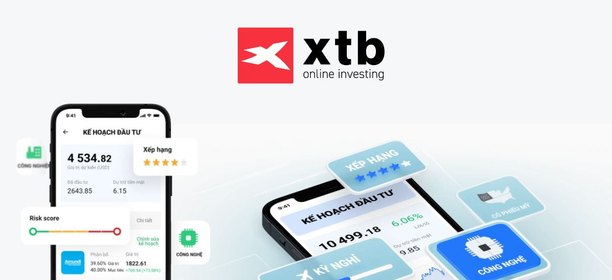 sàn giao dịch XTB online investing