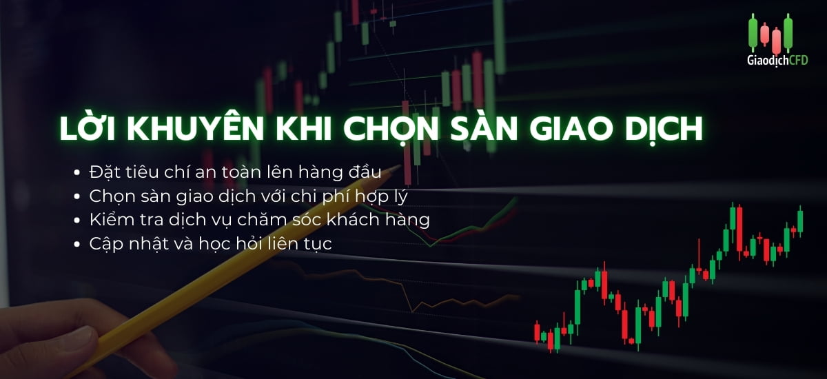 Chọn sàn giao dịch