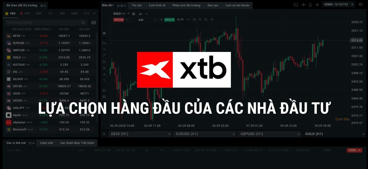 Chọn sàn giao dịch uy tín: XTB - Lựa chọn hàng đầu của các nhà đầu tư